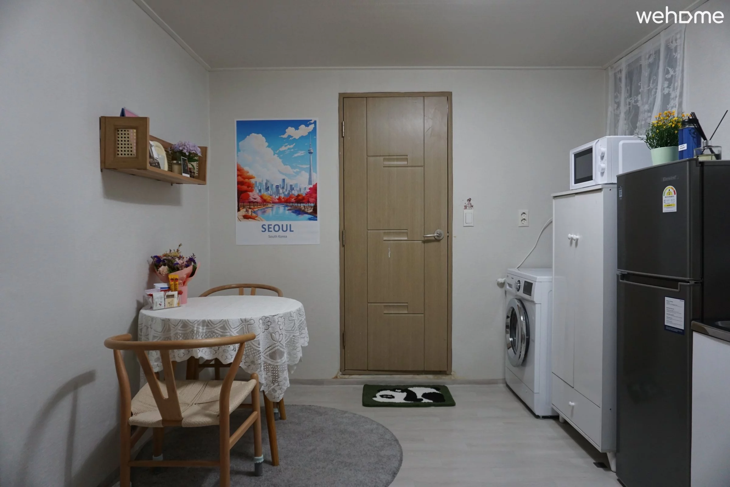 Seoul Namsan Studio #101 separate bedroom