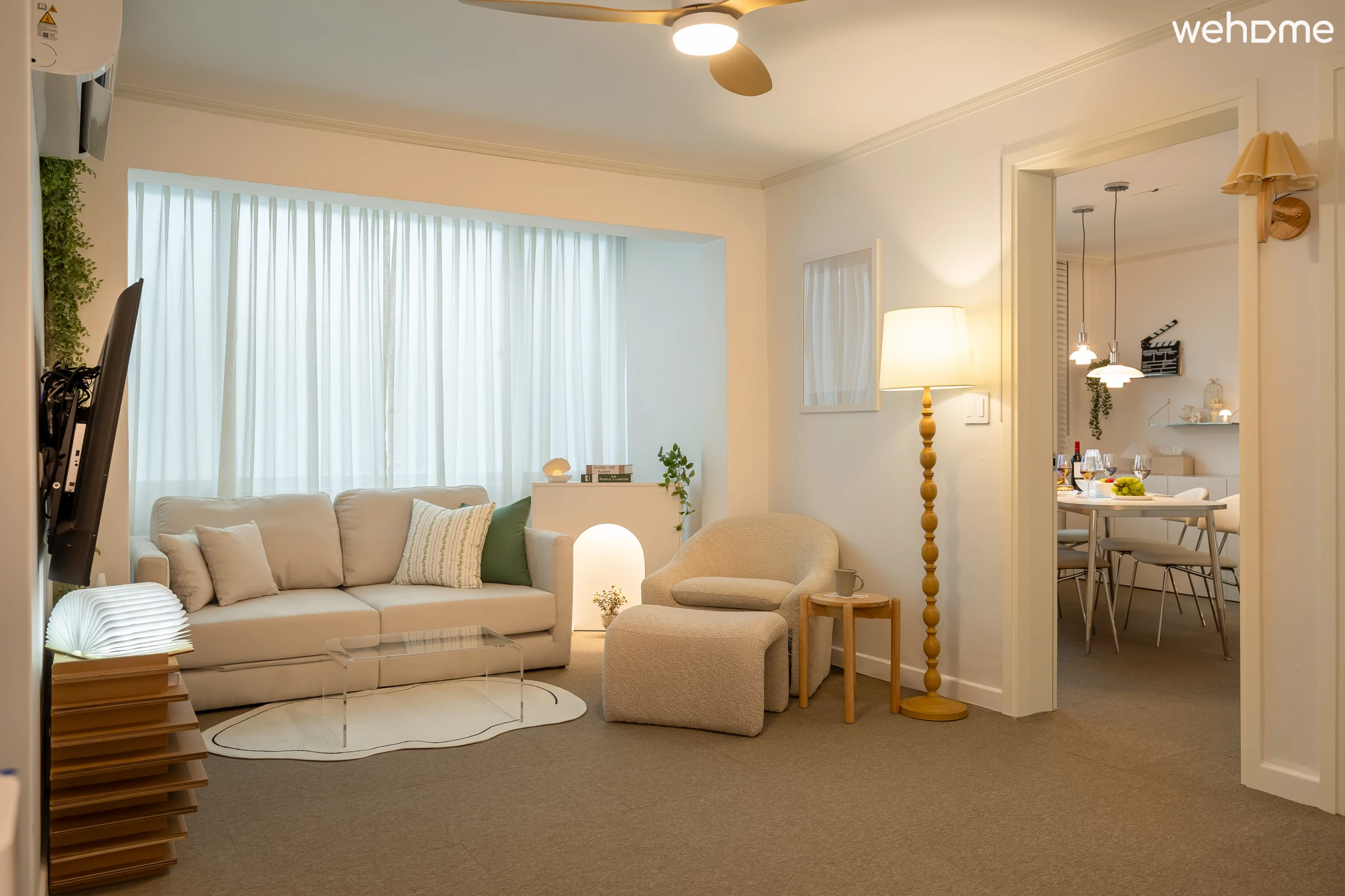 Gangnam·Sinnonhyeon | 2BR+Private Dining Room | Up to 8 Guests