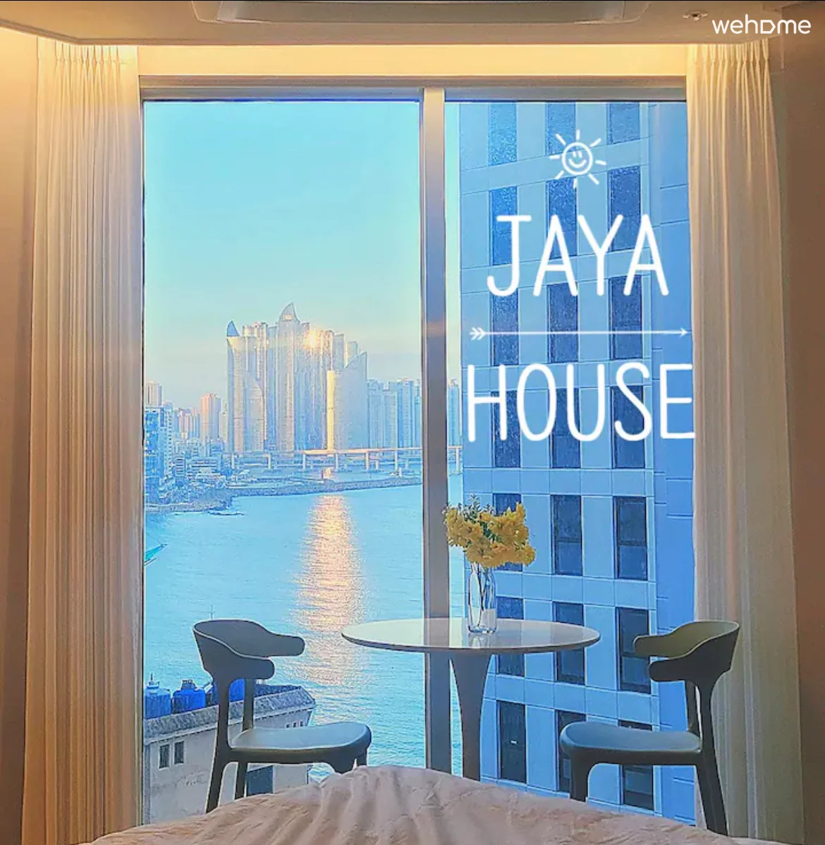 Come here. Jaya House