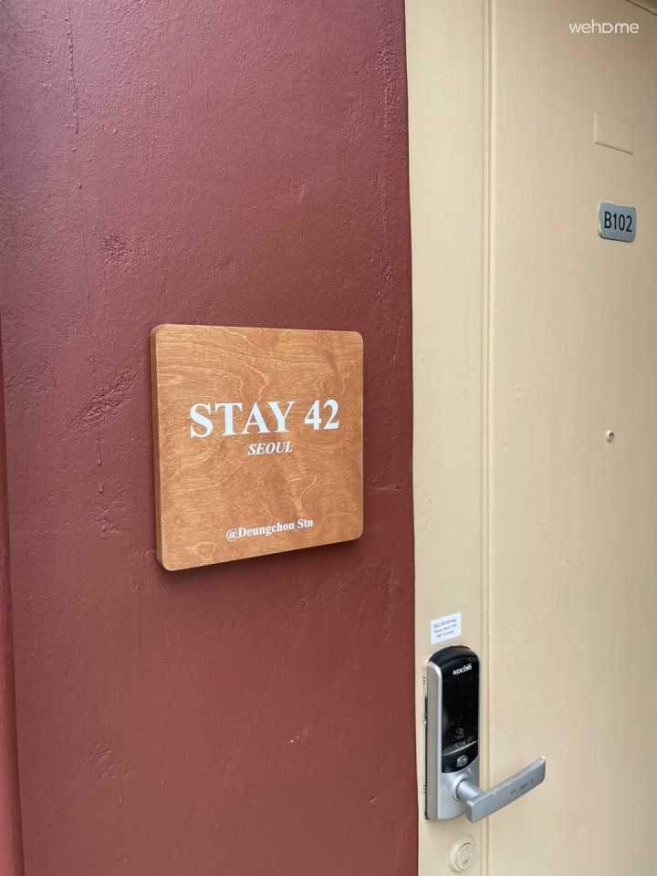 New [Stay42seoul] 3-min Walk from Deungchon Station / Near Gimpo Airport, Hongdae, Hapjeong / 2BR /