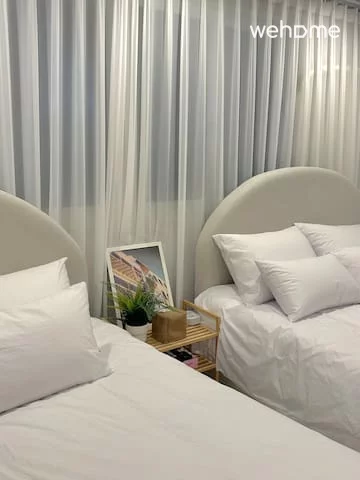 Hongik University/Hongdae/Hongdae Entrance Station 5-minute walk/2-room/Free luggage storage/Hotel bedding/Washer-dryer