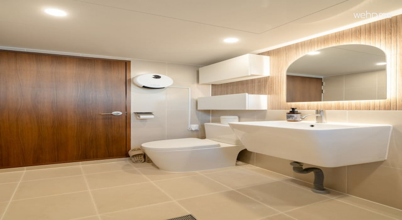 온풍 기능으로 욕실을 따뜻하게 유지할 수 있고, 송풍 기능으로 습기를 빠르게 환기할 수 있어 더욱 쾌적한 환경을 만들어줍니다.The warm air function can keep the bathroom warm, and the air blowing function can quickly ventilate moisture to create a more comfortable environment.

