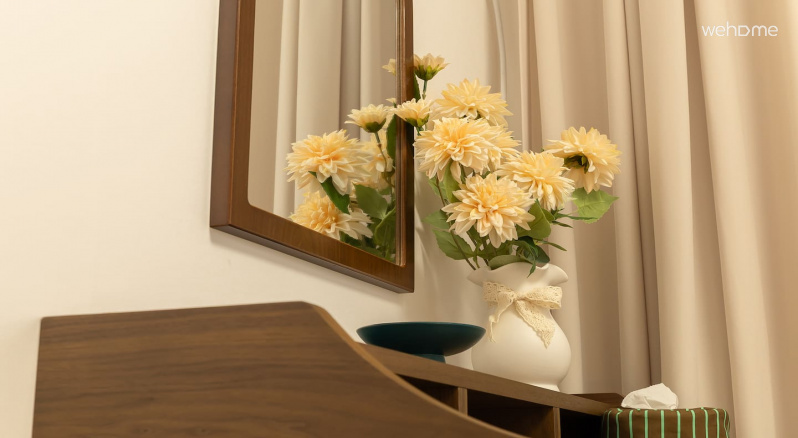 방 안이 한층 생기있고 산뜻하게 느껴지는 공간입니다.It's a space where the room feels more lively and fresh.