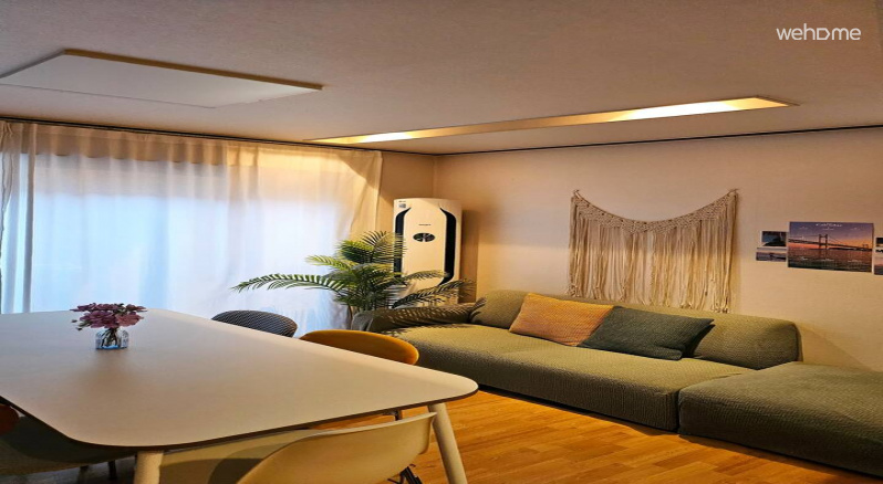 [Wave On You] Open special price/Spacious living room/2 rooms with 3 beds/Maximum of 8 people/1 minu