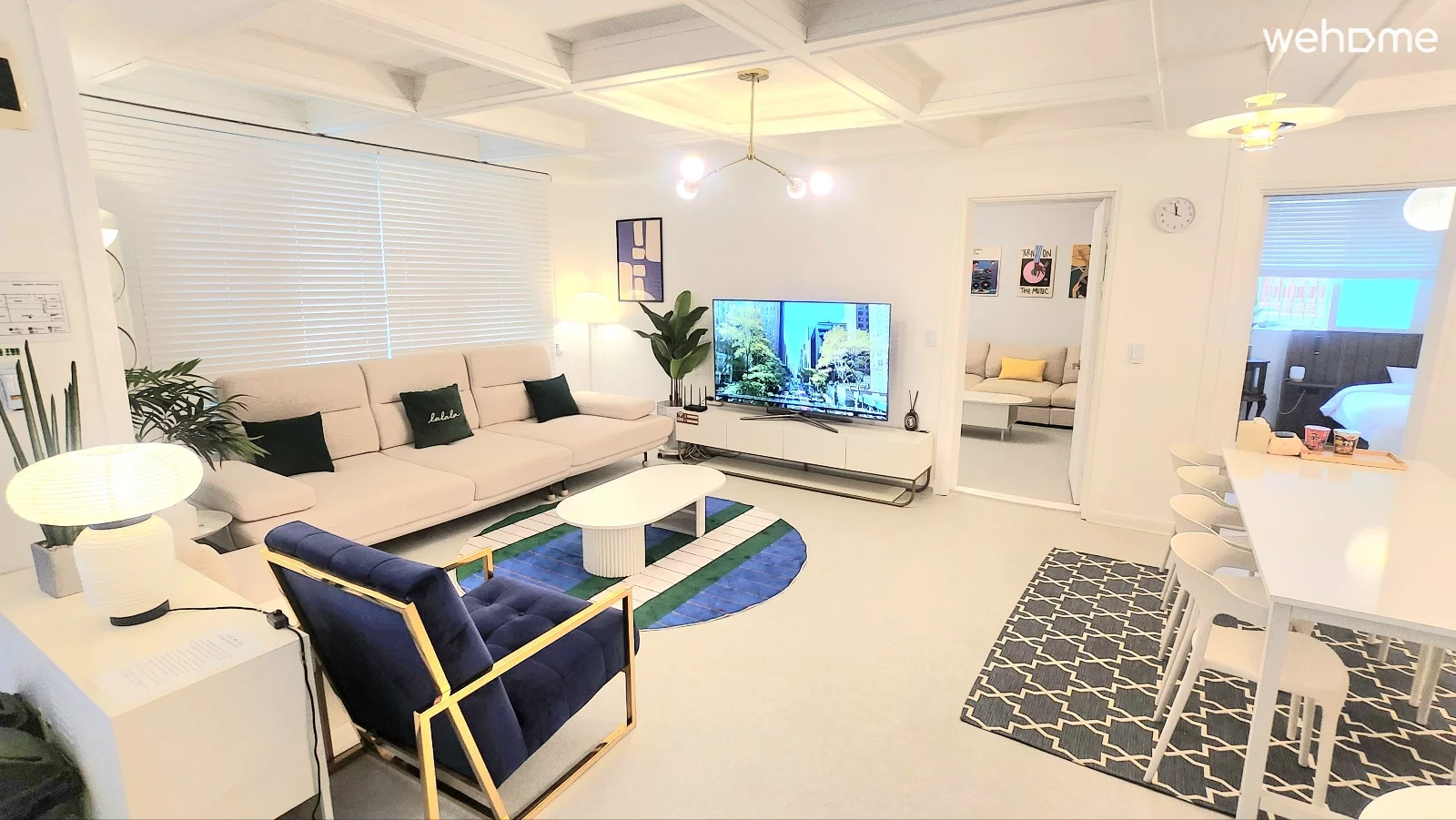 Shinsa Station 5-minute walk, cozy urban hideaway full of charm (Max 8 guests)