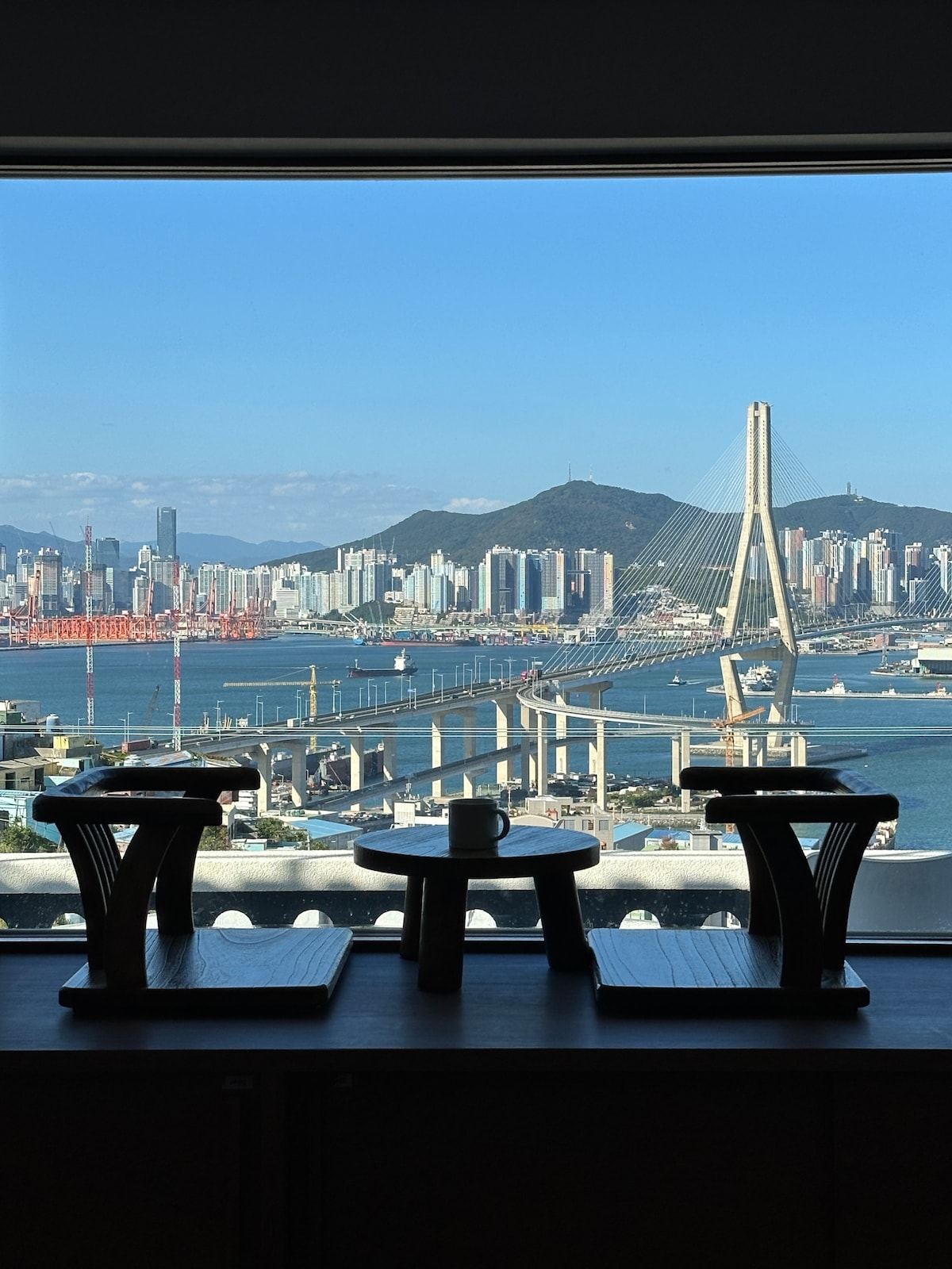 영도 청학 동백, 자쿠지, 부산항대교 파노라마뷰, 힐링독채, 감성펜션